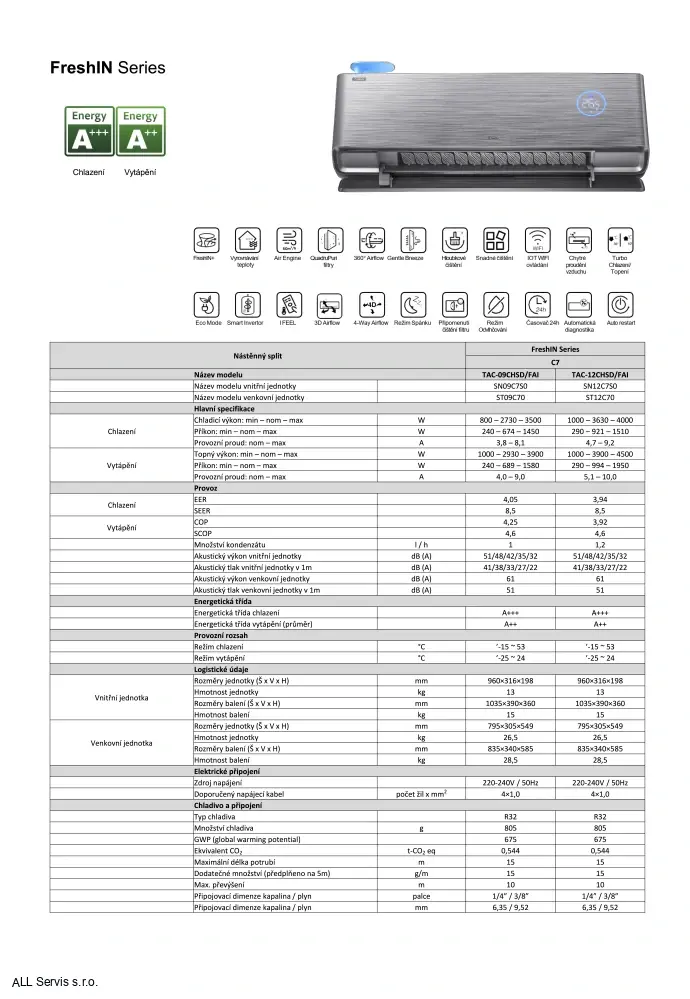 TCL FRESH IN 2,7kW